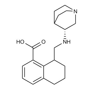8-((((R)-喹啉环-3-基)氨基)甲基)-5,6,7,8-四氢萘-1-羧酸,8-((((R)-quinuclidin-3-yl)amino)methyl)-5,6,7,8-tetrahydronaphthalene-1-carboxylic acid