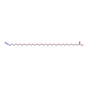 叠氮-十聚乙二醇-羧酸