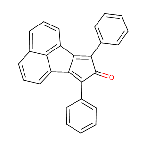 7,9-二苯基-8H-环戊并[A]苊烯-8-酮,7,9-Diphenyl-8H-cyclopent[a]acenaphthylen-8-one