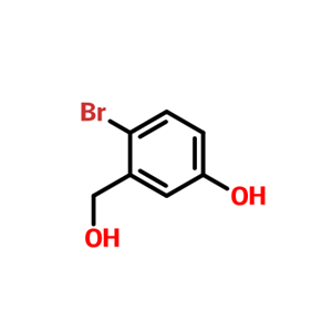 2-溴-5-羟基苄醇,4-bromo-3-(hydroxymethyl)phenol