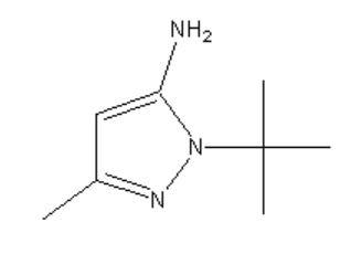 1-(叔丁基)-3-甲基-5-基胺-1H-吡唑,1-(TERT-BUTYL)-3-METHYL-1H-PYRAZOL-5-YLAMINE