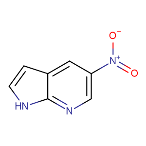 5-硝基-7-氮杂吲哚,5-NITRO-1H-PYRROLO[2,3-B]PYRIDINE