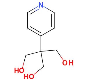 2-羟基甲基-2-(4-吡啶)-1,3-丙二醇,2-(hydroxymethyl)-2-pyridin-4-ylpropane-1,3-diol