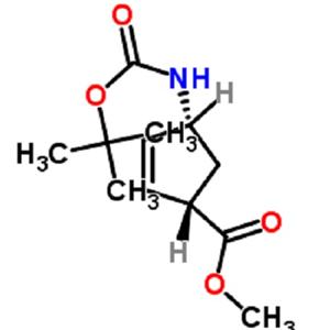(1S,4R)-4-[[叔丁氧羰基]氨基]-2-环戊烯-1-羧酸甲酯