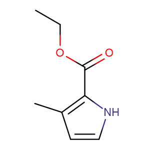 3-甲基-1H-吡咯-2-甲酸乙酯,Ethyl 3-methyl-1H-pyrrole-2-carboxylate