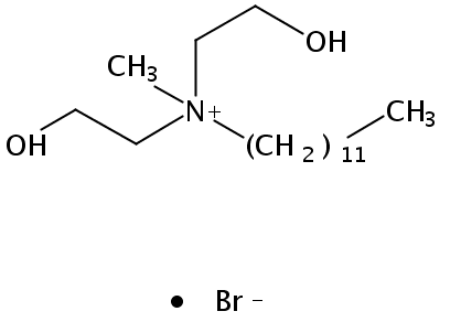 十二烷基甲基二羟乙基溴化铵,Bis(2-hydroxyethyl)dodecylmethylammonium bromide