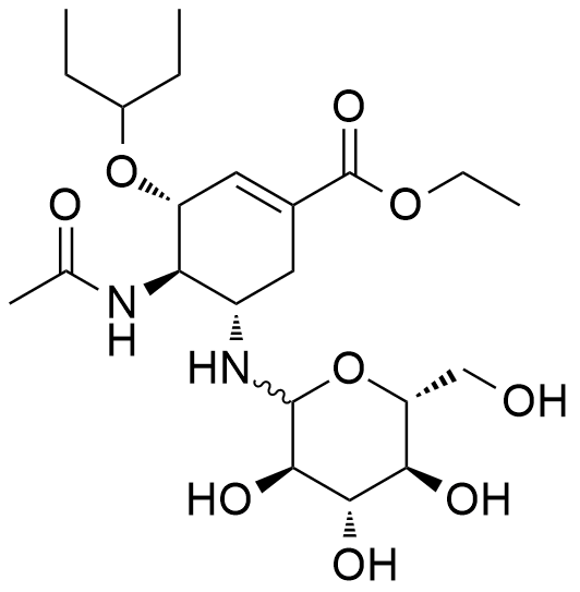 奥司他韦葡萄糖加合物1,Oseltamivir Glucose Adduct 1