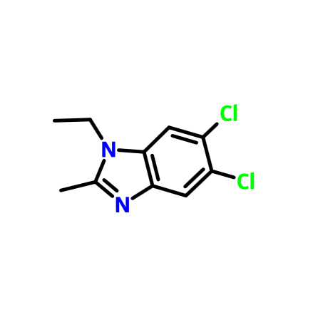 1-乙基-2-甲基-5,6-二氯苯并咪唑,5,6-Dichloro-1-ethyl-2-methylbenzimidazole