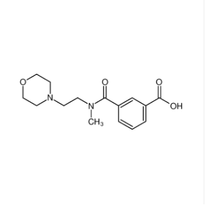 3-(甲基(2-吗啉乙基)酰胺苯甲酸,3-(methyl(2-morpholinoethyl)carbamoyl)benzoic acid