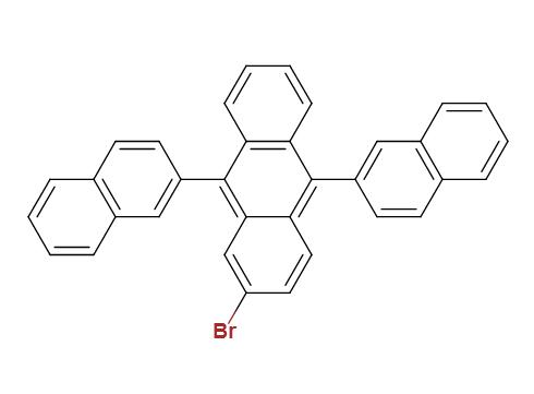 2-溴-9,10-二(2-萘基)蒽,2-Bromo-9,10-bis(2-naphthalenyl)anthracene