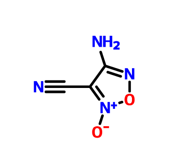 4-氨基-1,2,5-恶二唑-3-甲腈2-氧化物,1,2,5-Oxadiazole-3-carbonitrile,4-amino-,2-oxide(9CI)