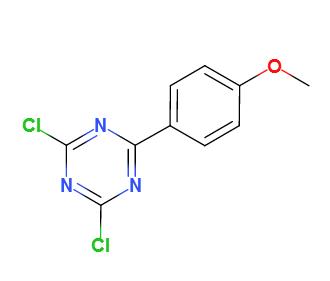 2,4-二氯-6-(4-甲氧基苯基)-1,3,5-三嗪,2,4-dichloro-6-(4-methoxyphenyl)-1,3,5-triazine