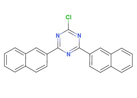 2-氯-4,6-二(萘-2-基)-1,3,5-三嗪,2-chloro-4,6-dinaphthalen-2-yl-1,3,5-triazine