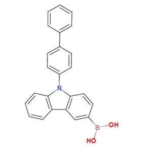 9-(4-联苯基)-3-硼酸咔唑