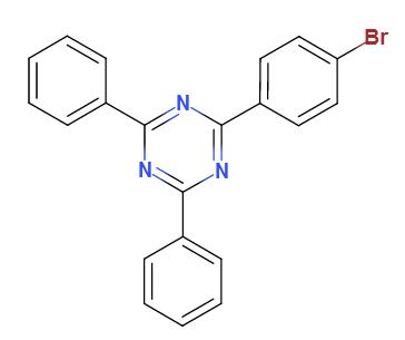 2-(4-溴苯基)-4,6-二苯基-1,3,5-三嗪,2-(4-broMophenyl)-4,6-diphenyl-1,3,5-triazine