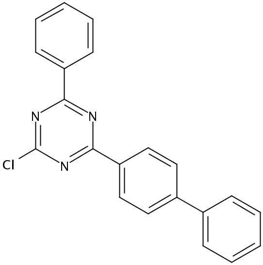 2-氯-4-(联苯-4-基)-6-苯基-1,3,5-三嗪,2-chloro-4-(biphenyl-4-yl)-6-phenyl-1,3,5-triazine