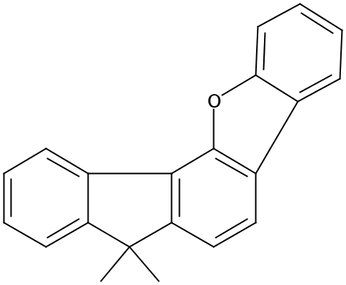 7,7-二甲基-7H-芴并[4,3-B]苯并呋喃,7,7-Dimethyl-7H-fluoreno[4,3-b]benzofuran