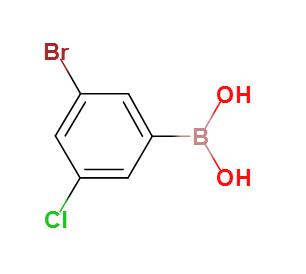 3-溴-5-氯苯硼酸,(3-bromo-5-chlorophenyl)boronic acid