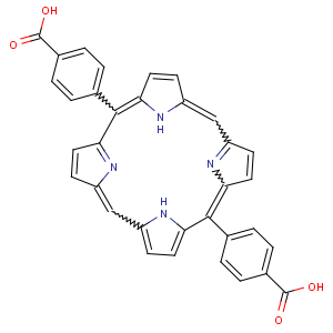 二羧基苯基卟啉,Benzoic acid,4,4'-(21H,23H-porphine-5,15-diyl)bis-