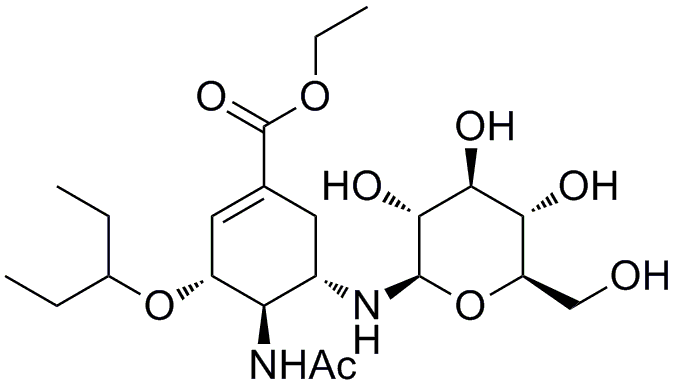 奥司他韦糖加合物 1,Oseltamivir Glucose Adduct 1