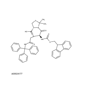 (4S)-3-[(2S)-2-({[(9H-fluoren-9-yl)methoxy]carbonyl}amino)-4-[(triphenylmethyl)carbamoyl]butanoyl]-2,2-dimethyl-1,3-oxazolidine-4-carboxylic acid
