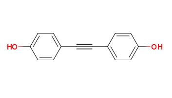 二(4,4'-二羟基)苯基乙炔,4-[2-(4-hydroxyphenyl)ethynyl]phenol