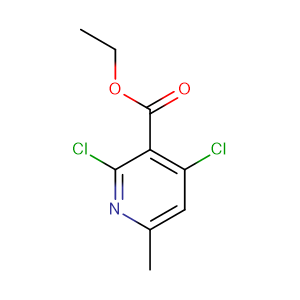 2,4-二氯-6-甲基吡啶-3-羧酸乙酯,Ethyl 2,4-dichloro-6-methylpyridine-3-carboxylate