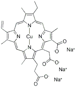 叶绿素铜钠,Sodium copper chlorophyllin