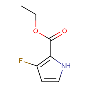 3-氟-1H-吡咯-2-羧酸乙酯,1H-Pyrrole-2-carboxylicacid,3-fluoro-,ethylester(9CI)