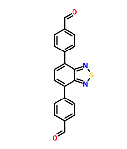2,7-二苯甲醛-苯并噻二唑,4,7-bis(4-formylphenyl)-2,1,3-benzothiadiazole