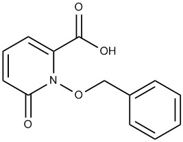 1-(苄氧基)-6-氧代-1,6-二氢吡啶-2-羧酸,1-(benzyloxy)-6-oxo-1,6-dihydropyridine-2-carboxylic acid