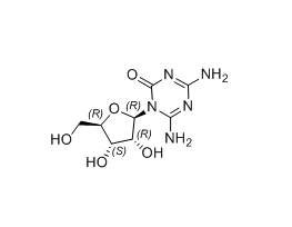 阿扎胞苷雜質(zhì)06,4,6-diamino-1-((2R,3R,4S,5R)-3,4-dihydroxy-5-(hydroxymethyl) tetrahydrofuran-2-yl)-1,3,5-triazin-2(1H)-one