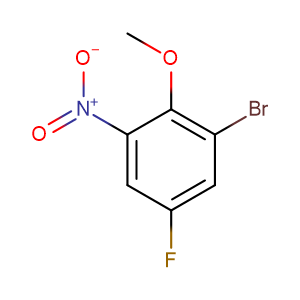 2-溴-4-氟-6-硝基苯甲醚,2-BROMO-4-FLUORO-6-NITROANISOLE