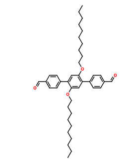 2',5'-双(癸氧基)-[1,1':4',1''-三联苯]-4,4''-二甲醛,2',5'-Bis(decyloxy)-[1,1':4',1''-terphenyl]-4,4''-dicarbaldehyde