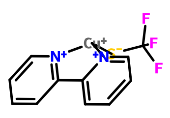 三氟甲硫基(2,2-联吡啶)铜(I),Trifluoromethylthiolato(2,2-bipyridine)copper(I)