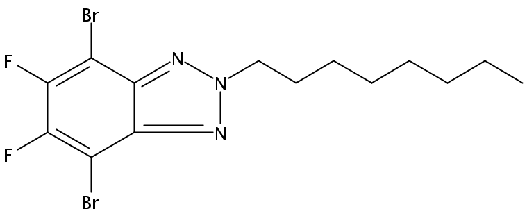 4,7-二溴-5,6-二氟-2-辛基-2H-苯并[d][1,2,3]三氮唑,4,7-Dibromo-5,6-difluoro-2-octyl-2H-benzo[d][1,2,3]triazole