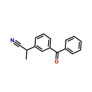 2-(3-苯甲酰基苯基)丙腈