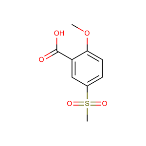 2-甲氧基-5-甲磺酰基苯甲酸,2-Methoxy-5-(methylsulfonyl)benzoic acid