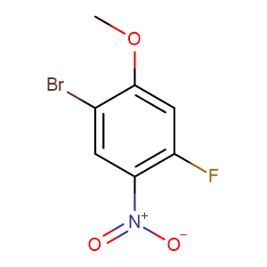 1-溴-4-氟-2-甲氧基-5-硝基苯,1-broMo-4-fluoro-2-Methoxy-5-nitrobenzene