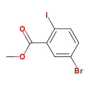 5-溴-2-碘苯甲酸甲酯,Methyl 5-bromo-2-iodobenzoate