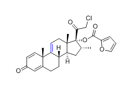 糠酸莫米松杂质01,(8S,10S,13S,14S,16R,17R)-17-(2-chloroacetyl)-10,13,16-trimethyl-3-oxo-6,7,8,10,12,13,14,15,16,17-decahydro-3H-cyclopenta[a]phenanthren-17-yl furan-2-carboxylate