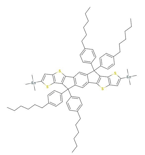 二(三甲基錫)-四(對己基苯)-引達(dá)省并二并二噻吩,BT-IDT-nC6