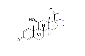 糠酸莫米松杂质11,(8S,9R,10S,11S,13S,14S,16R,17R)-17-acetyl-9-chloro-11,17-dihydroxy-10,13,16-trimethyl-6,7,8,9,10,11,12,13,14,15,16,17-dodecahydro-3H-cyclopenta[a]phenanthren-3-one