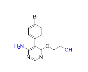 马西替坦杂质11,2-((6-amino-5-(4-bromophenyl)pyrimidin-4-yl)oxy)ethan-1-ol