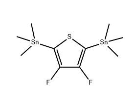双氟噻吩双锡,3,4-difluoro-2,5-bis-trimethylstannanylthiophene