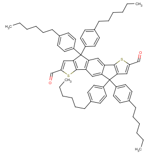 四(对己基苯)-引达省并二噻吩-双醛,IDT-C6benzene-Dialdehyde