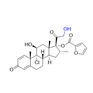 糠酸莫米松杂质07,(8S,9R,10S,11S,13S,14S,16R,17R)-9-chloro-11-hydroxy-17-(2-hydroxyacetyl)-10,13,16-trimethyl-3-oxo-6,7,8,9,10,11,12,13,14,15,16,17-dodecahydro-3H-cyclopenta[a]phenanthren-17-yl furan-2-carboxylate