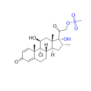 糠酸莫米松杂质13,2-((8S,9R,10S,11S,13S,14S,16R,17R)-9-chloro-11,17-dihydroxy-10,13,16-trimethyl-3-oxo-6,7,8,9,10,11,12,13,14,15,16,17-dodecahydro-3H-cyclopenta[a]phenanthren-17-yl)-2-oxoethyl acetate