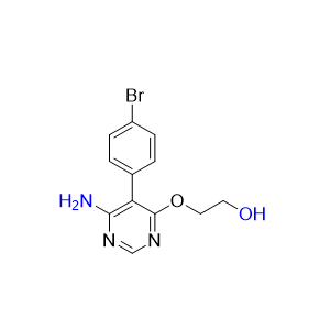 马西替坦杂质11,2-((6-amino-5-(4-bromophenyl)pyrimidin-4-yl)oxy)ethan-1-ol