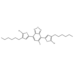 4,7-二(5-溴-己基噻吩基-2-)-5-氟-苯并噻二唑,4,7-dithiophenebroMo-5,6-difluorobenzo[c][1,2,5]thiadiazole